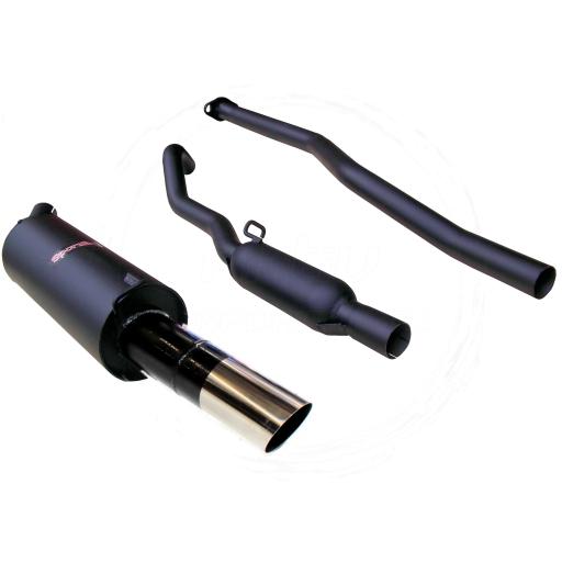 Sportex Vauxhall Nova performance exhaust system 1.3, 1.4 1983-1992 J3