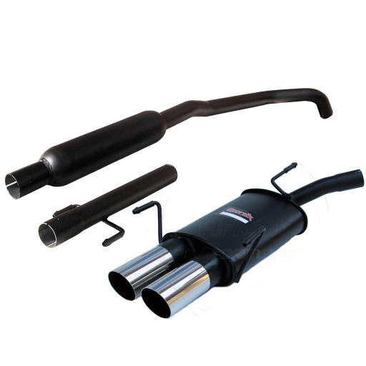 Sportex Vauxhall Corsa C 1.0i performance exhaust system 2000-2006 TJ