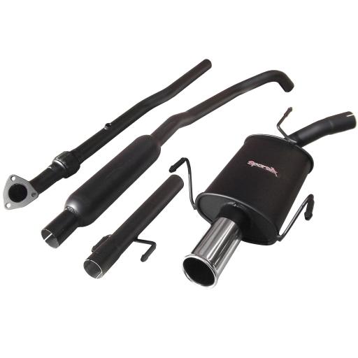 Sportex Vauxhall Corsa C Twinport performance exhaust system 2003- S3