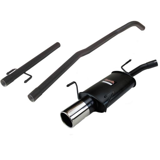 Sportex Vauxhall Corsa C 1.0i Race Tube exhaust system 2000-2006 S4