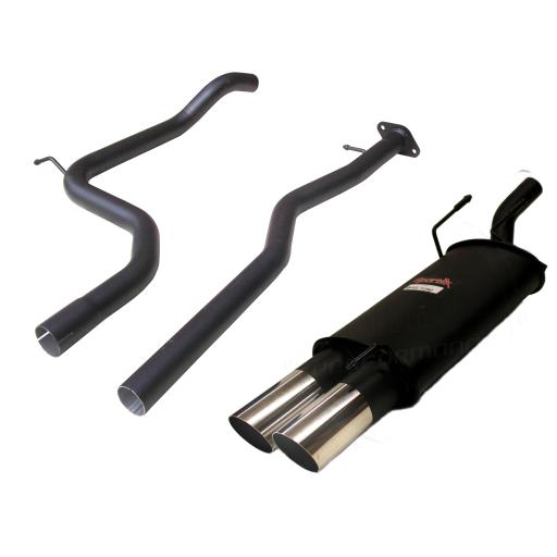 Sportex Ford Fiesta mk5 Race Tube exhaust system 1.6i Zetec S TJ