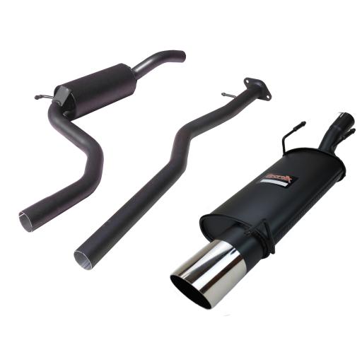 Sportex Ford Fiesta mk5 performance exhaust system 1.6i Zetec S J4
