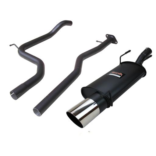 Sportex Ford Fiesta mk5 Race Tube exhaust system 1.6i Zetec S J4