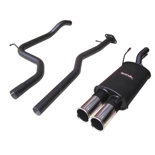 Sportex Ford Fiesta mk5 Race Tube exhaust system 1.6i Zetec S T3