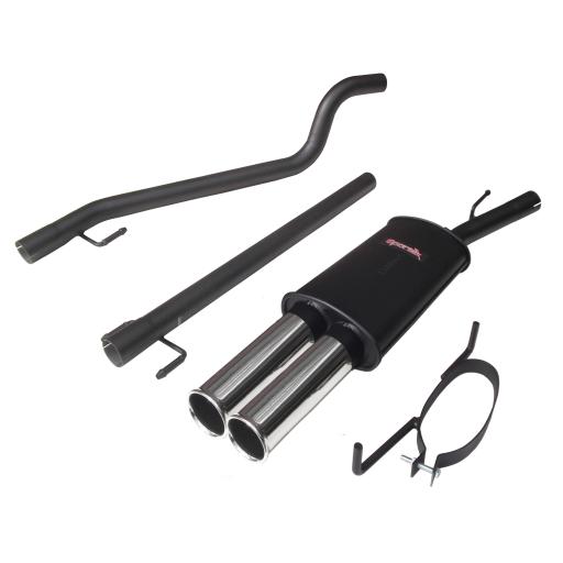 Sportex Vauxhall Astra mk4 Race Tube exhaust system 1998-2005 T3